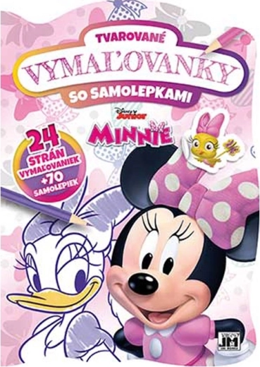 Cuaderno para colorear troquelado Minnie