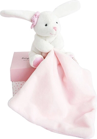 Doudou Conejito con Dou-dou Rosa - Set de Regalo