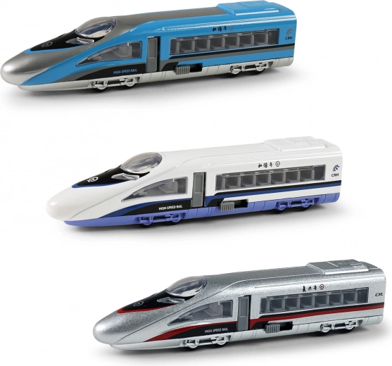 Mini tren de alta velocidad metálico
