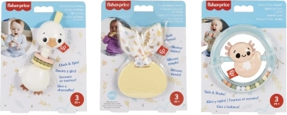 Juguetes sensoriales Fisher-Price para bebés