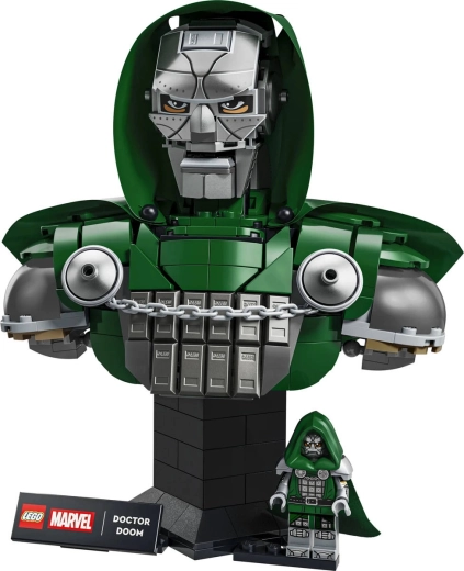 Icónico busto de Doctor Doom