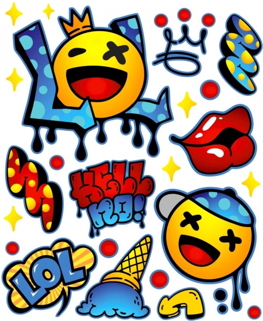 Naplamki Pegatinas termoadhesivas LOL