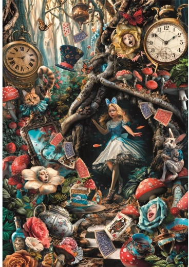 Clementoni Puzzle Otro día en Wonderland 1000 piezas