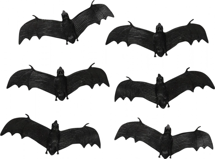 Murciélagos decorativos de goma para Halloween
