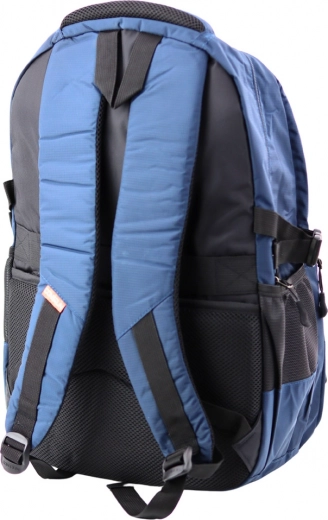 Mochila urbana con bolsillos 35L azul