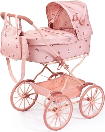 Cochecito de muñecas Bayer Classic rosa