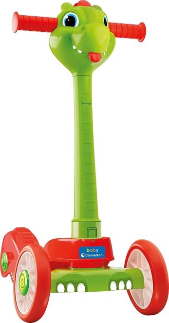 Patinete infantil dragón CLEMENTONI BABY