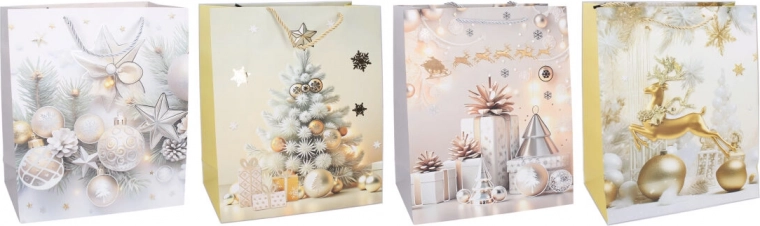 Bolsa de regalo S 18 × 24 × 8,5 cm Navidad