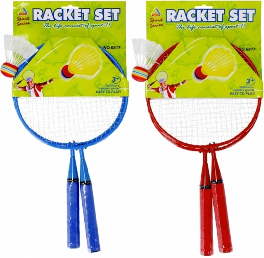 Set de bádminton Mega Creative: 2 raquetas y volante