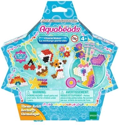 Aquabeads cuentas mágicas en forma de estrella con colgantes