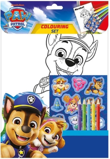 Set de colorear Patrulla Canina