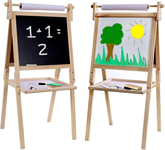Pizarra magnética grande de doble cara 2Kids Toys
