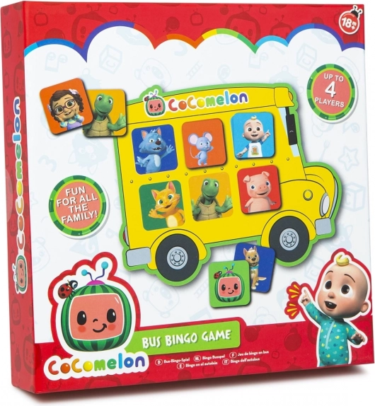 Juego de bingo en autobús de Cocomelon