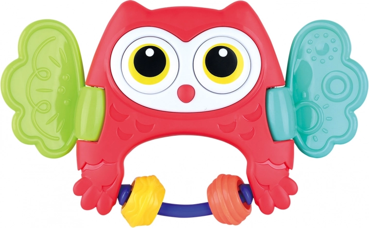 Playgo búho con ojos que se cubren