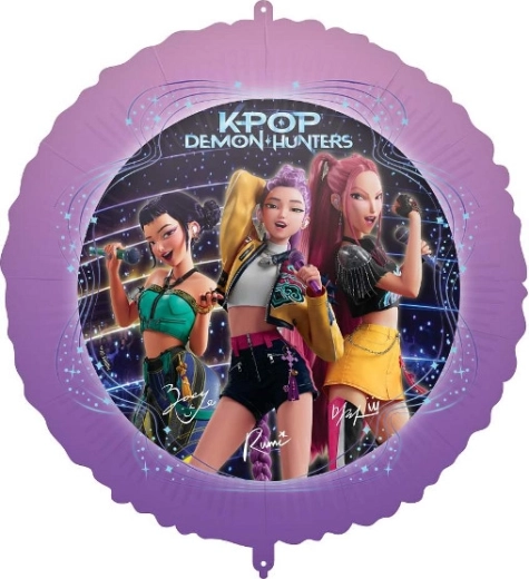 Globo de foil K-Pop Demon Hunters