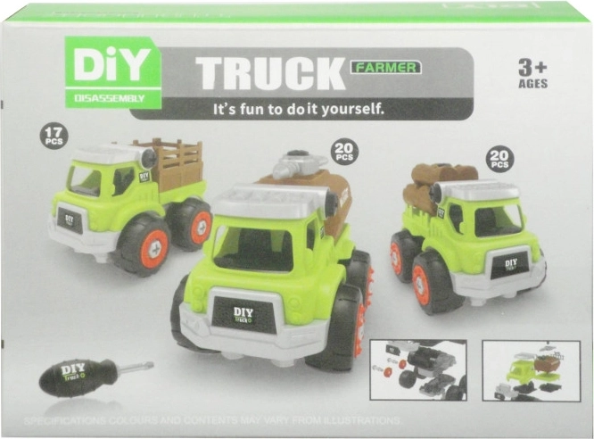 Coche desmontable para niños, 3 variantes