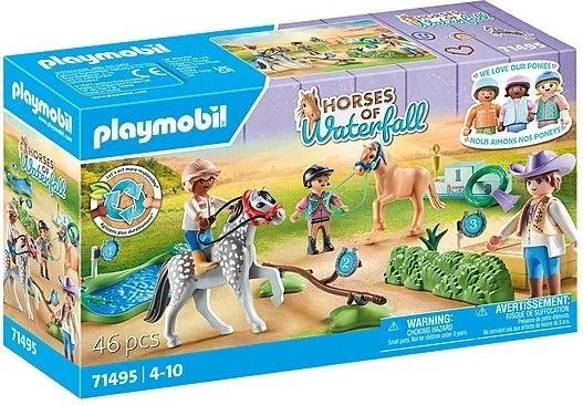 Set de figuras PLAYMOBIL Horses – torneo de ponis
