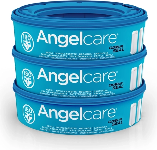 Angelcare recambios de casete para cubo de pañales 3 uds