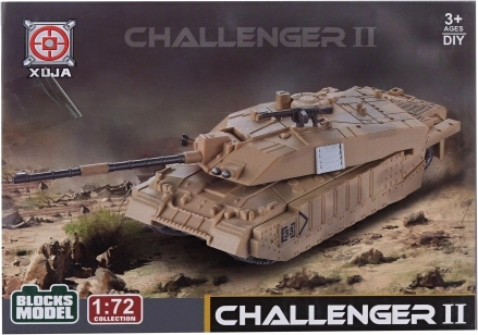 Kit de construcción del tanque Challenger 2