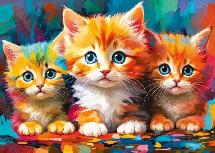 Puzzle Tres pequeños corazones 500 piezas CHERRY PAZZI