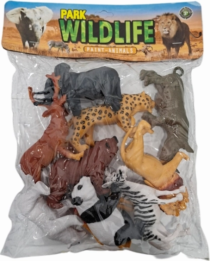 Set de figuras de animales salvajes – 10 uds.