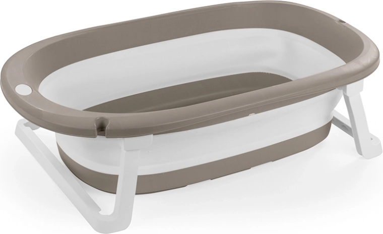 Bañera infantil plegable Stone Gray 75,5 × 46,5 cm
