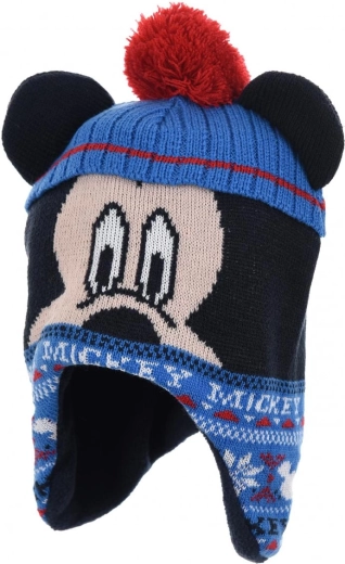 Gorro infantil de Mickey Mouse con forro de polar