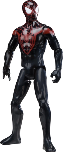 Icónico traje negro y rojo de Miles Morales