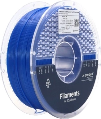 Filamento ABS High Speed 1,75 mm azul, 1 kg