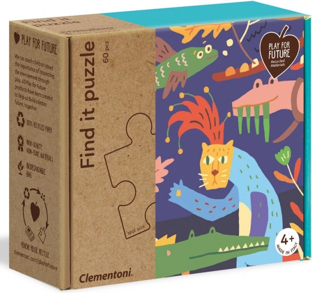 Puzle de 60 piezas Jungla