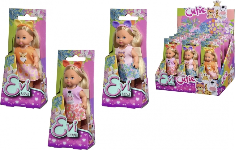 Muñeca Evi Love dulce – mezcla de 3 modelos