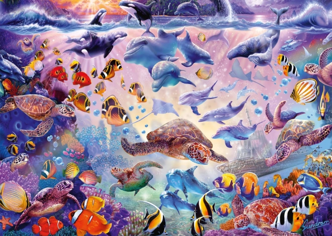 Puzzle Océano majestuoso de 1000 piezas