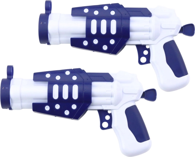 Dos pistolas ergonómicas para competir entre dos