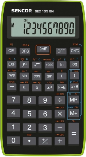 Calculadora científica escolar de 10 dígitos y 56 funciones