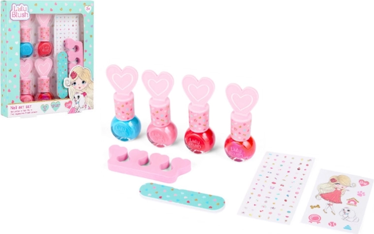 Create It! lulu blush set para decorar uñas