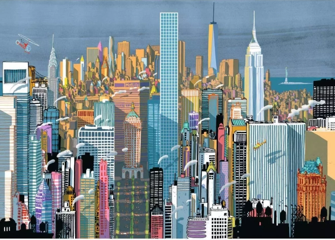 Puzzle Ciudad de Nueva York 1000 piezas