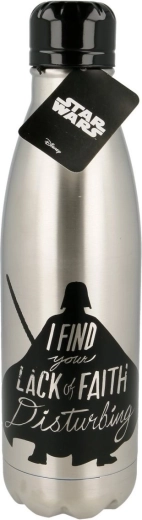 Botella de acero inoxidable para beber Star Wars Darth Vader 780 ml
