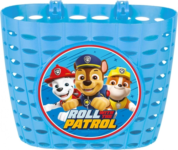 Cesta para bicicleta Patrulla Canina rosa Seven - 1 pieza