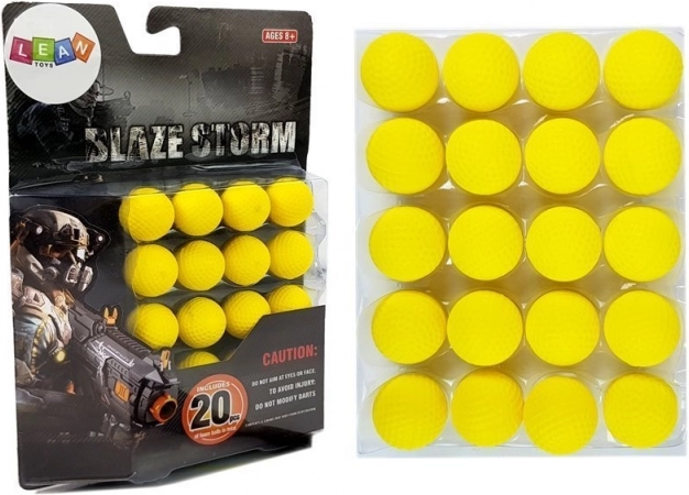 Cartuchos de espuma para pistola infantil 2 cm, 20 uds