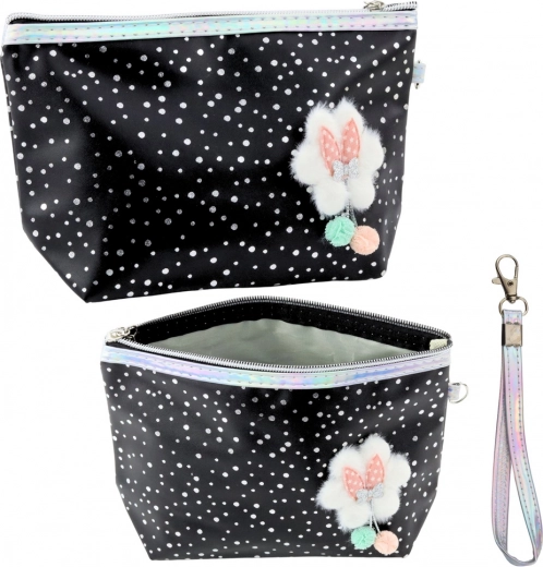Estuche Perník / Neceser con lazo negro 23x16 cm