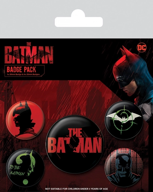 Set de insignias BATMAN (5 uds.)