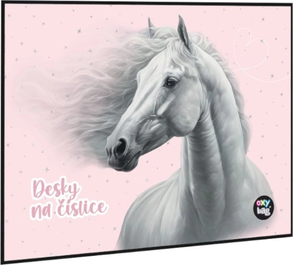Carpetas para tarjetas de números Caballo Romantic