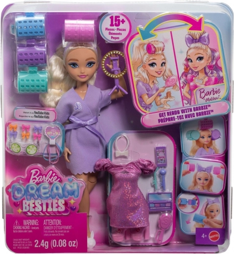 Barbie Dream Besties Malibu – muñeca de moda con accesorios para fiesta