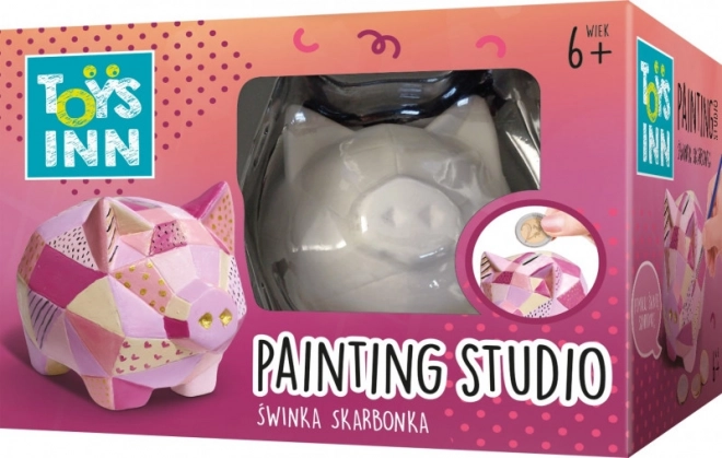 Hucha de yeso para pintar Cerdito