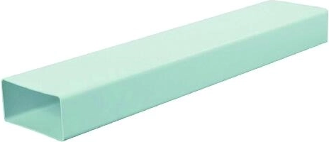 Conducto de ventilación plano 110 × 55 mm, longitud 1 m