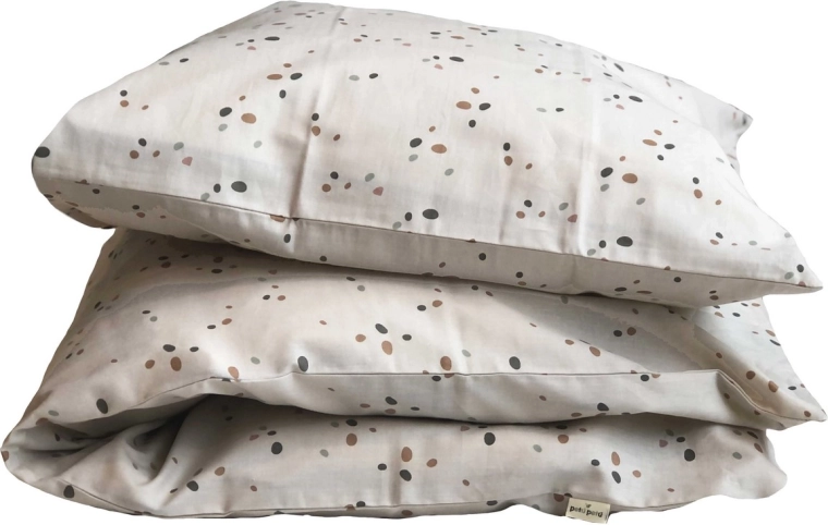 Petú Petú Lee ropa de cama infantil Junior Dots de 2 piezas