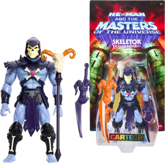 Masters of the Universe figura Skeletor 14 cm con accesorios
