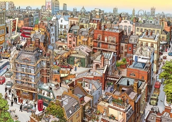 Puzzle Sherlock de 2000 piezas de HEYE