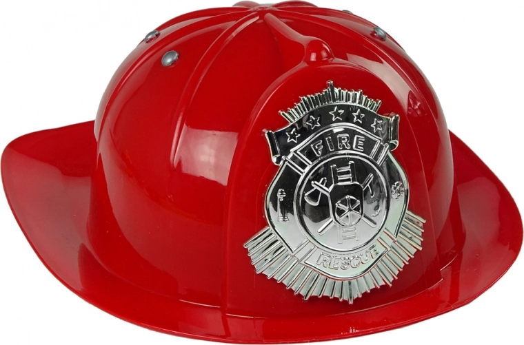 Casco realista con placa