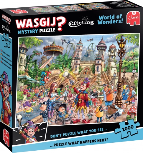 Wasgij Puzzle Mystery Efteling: Mundo de maravillas 1000 piezas
